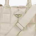Prada Bomber Talco Quilted Nappa Top Handle Bag