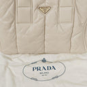 Prada Bomber Talco Quilted Nappa Top Handle Bag