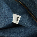 Prada Denim Logo Tote Bag