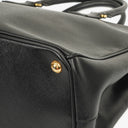 Prada Galleria Large Saffiano Lux Leather Double Zip Tote