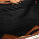 Prada Glace Calfskin Leather Twin Pocket 2-Way Handbag