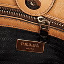 Prada Glace Calfskin Leather Twin Pocket 2-Way Handbag