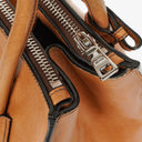 Prada Glace Calfskin Leather Twin Pocket 2-Way Handbag