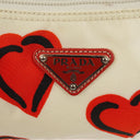 Prada Heart Nylon Tessuto Shoulder Bag