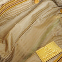 Prada Intreccio Madras Oro Leather Shoulder Bag