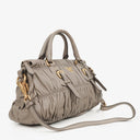 Prada Juta Nappa Gaufre Leather Satchel Bag