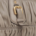 Prada Juta Nappa Gaufre Leather Satchel Bag