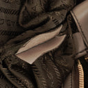 Prada Juta Nappa Gaufre Leather Satchel Bag