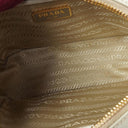 Prada Mini Camera Talco Saffiano Leather Crossbody Bag