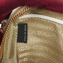 Prada Mini Camera Talco Saffiano Leather Crossbody Bag