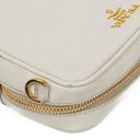 Prada Mini Camera Talco Saffiano Leather Crossbody Bag