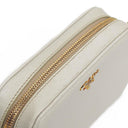 Prada Mini Camera Talco Saffiano Leather Crossbody Bag
