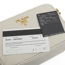 Prada Mini Camera Talco Saffiano Leather Crossbody Bag