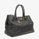 Prada Nero Soft Calfskin Tote Bag