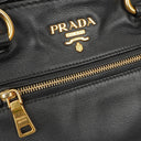 Prada Nero Soft Calfskin Tote Bag