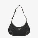 Prada Nero Tessuto Light Nylon Shoulder Bag