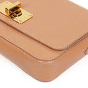 Prada Orchidea Saffiano Vernic Leather Handbag