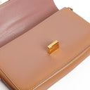 Prada Orchidea Saffiano Vernic Leather Handbag