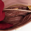 Prada Orchidea Saffiano Vernic Leather Handbag