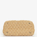 Prada Raffia Pois Naturale Tal Shoulder Bag