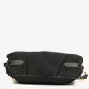 Prada Tessuto Black Nylon Jacquard Logo Shoulder Bag