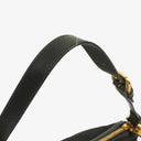 Prada Tessuto Black Nylon Jacquard Logo Shoulder Bag