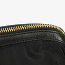 Prada Tessuto Black Nylon Jacquard Logo Shoulder Bag