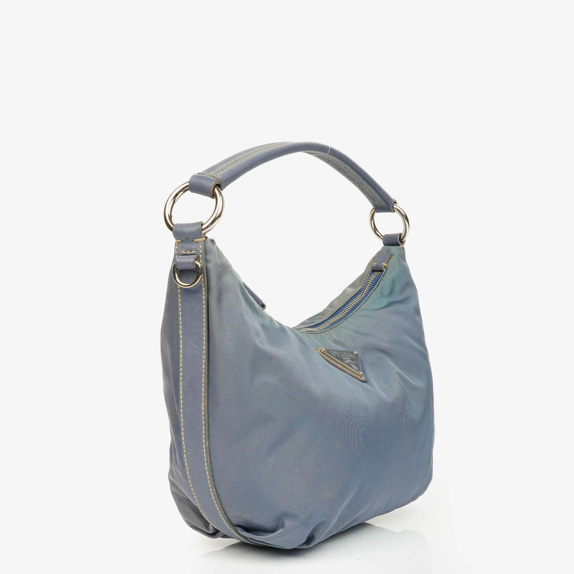 Prada Tessuto Nylon Hobo Bag