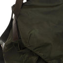 Prada Tessuto Nylon Medium Backpack Ebano With Leather Trim