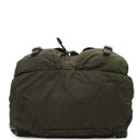 Prada Tessuto Nylon Medium Backpack Ebano With Leather Trim