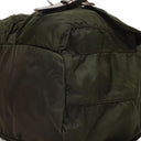 Prada Tessuto Nylon Medium Backpack Ebano With Leather Trim