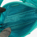 Prada Tessuto Nylon Pavone Re-Edition 2000 Mini Hobo Bag