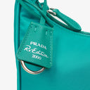 Prada Tessuto Nylon Pavone Re-Edition 2000 Mini Hobo Bag