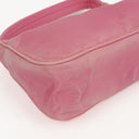 Prada Tessuto Pink Nylon Mini Hobo Bag