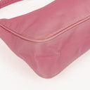 Prada Tessuto Pink Nylon Mini Hobo Bag