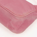 Prada Tessuto Pink Nylon Mini Hobo Bag