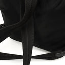 Prada Tessuto Nylon Medium Backpack Black With Leather Trim