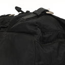 Prada Tessuto Vela Nero Black Nylon Large Two Pocket Backpack