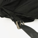 Prada Tessuto Vela Nero Black Nylon Large Two Pocket Backpack