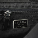 Prada Tessuto Vela Nero Black Nylon Large Two Pocket Backpack