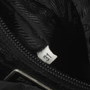 Prada Tessuto Vela Nero Black Nylon Large Two Pocket Backpack
