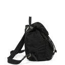 Prada Tessuto Vela Nero Black Nylon Large Two Pocket Backpack