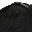 Prada Tessuto Vela Nero Black Nylon Large Two Pocket Backpack
