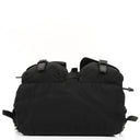 Prada Tessuto Vela Nero Black Nylon Large Two Pocket Backpack