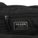 Prada Tessuto Vela Nero Black Nylon Large Two Pocket Backpack