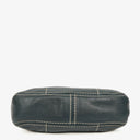 Prada Vitello Daino Dark Blue Leather Shoulder Bag