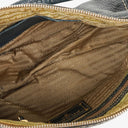 Prada Vitello Daino Dark Blue Leather Shoulder Bag