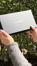 Chanel Quillted Caviar Yellow Leather Flap Wallet