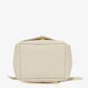 Saint Laurent Joe White Chevron Quilted Lambskin Leather Backpack