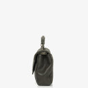 Saint Laurent Medium College Chevron Quilted Leather Crossbody Bag